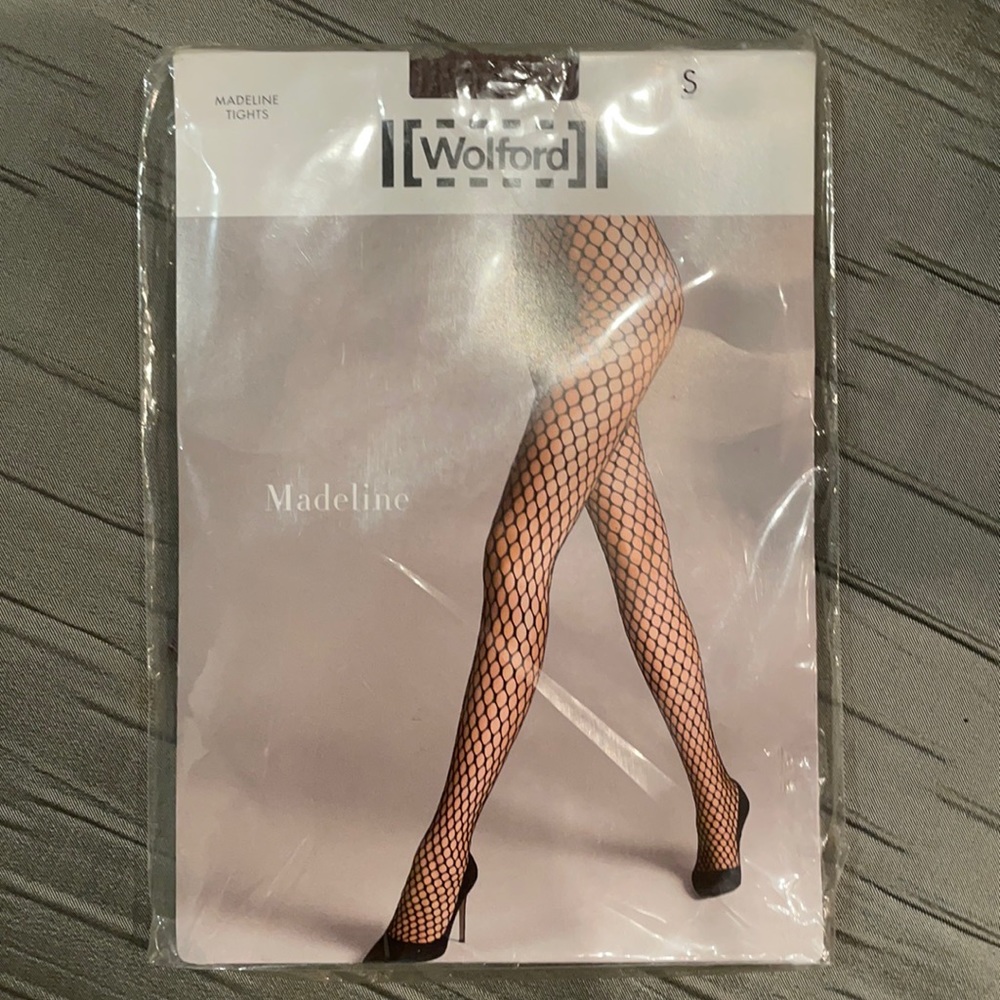 Wolford Madeline Tights in Clove Size Small